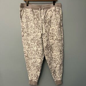 Garnet Hill Flannel Joggers